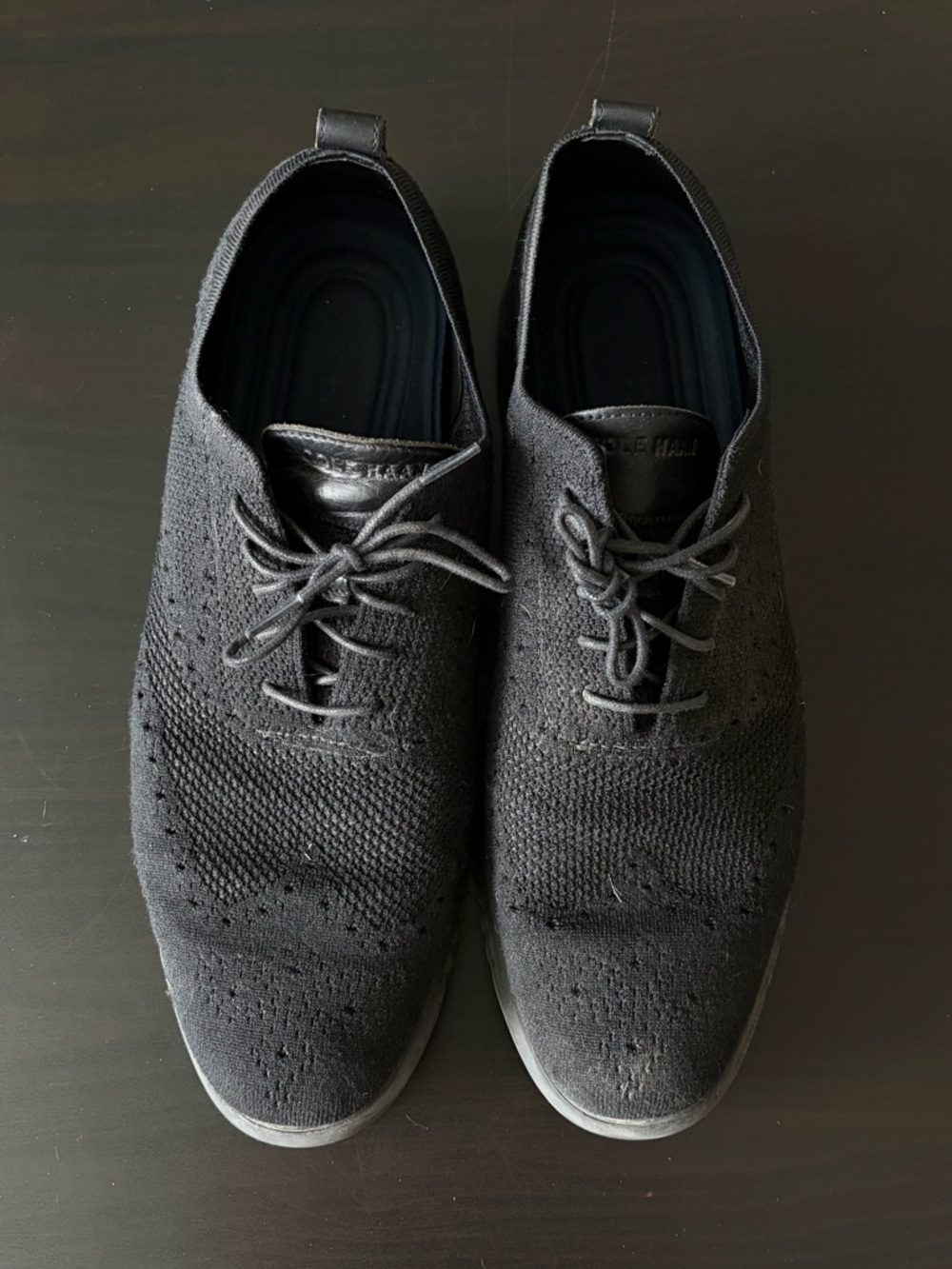 Cole Haan black lace up shoes Size 15